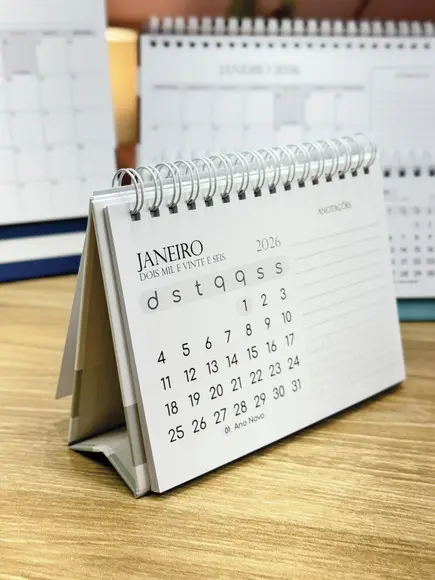 Kit Arquivo Digital Calendários Neutros 2026