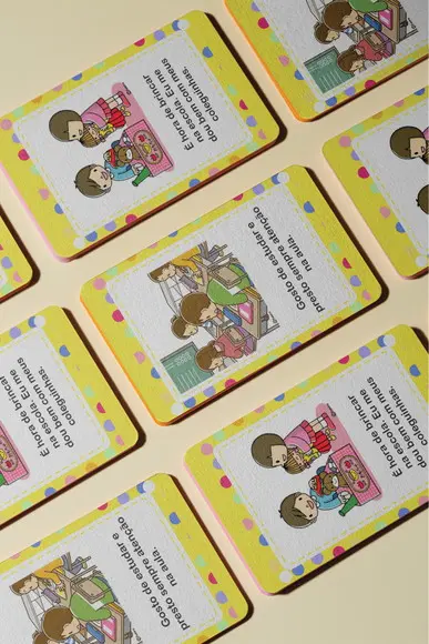 Kit Digital 34 Cards Rotina para Educação Especial
