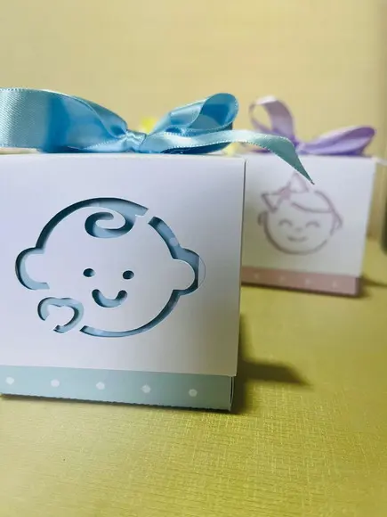 Kit Digital Caixinhas Vazadas Mimos Bebês