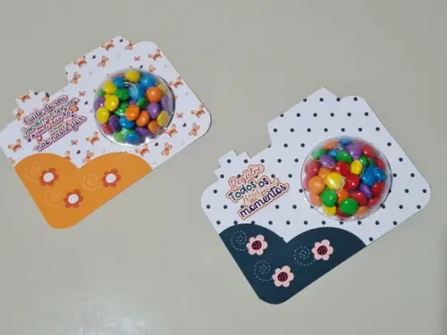 Kit Digital Card para Blister + Balinhas Dia das Mulheres