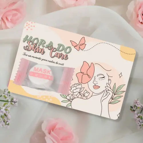Kit Digital Card Skin Care Dia das Mulheres