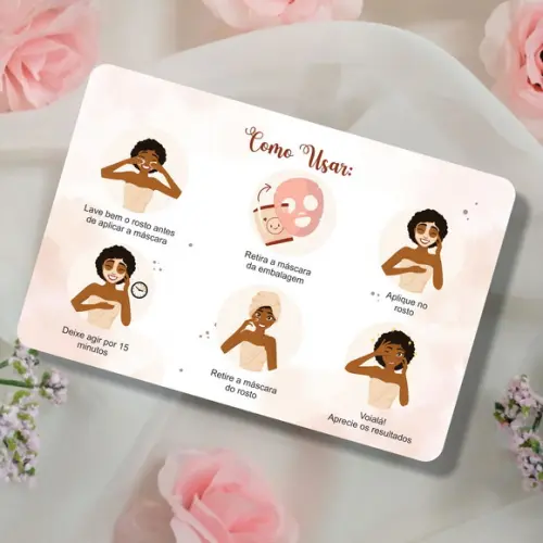 Kit Digital Card Skin Care Dia das Mulheres