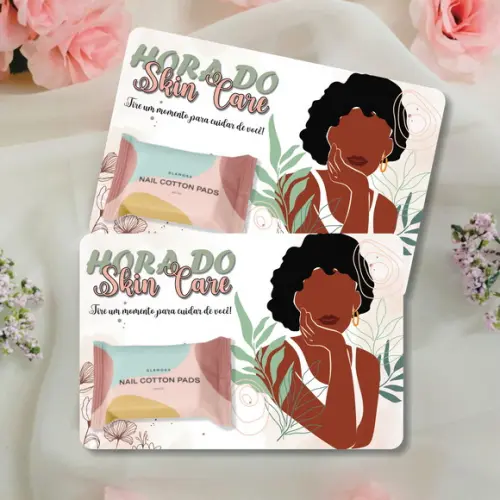 Kit Digital Card Skin Care Dia das Mulheres