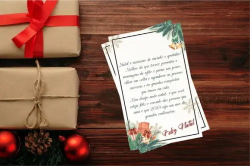 Kit Digital Cartões Elegantes Natal