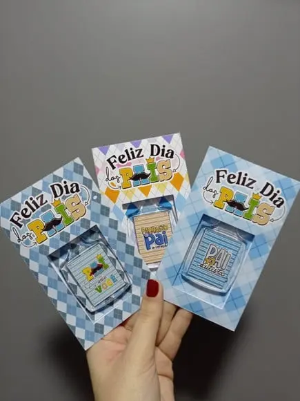 Kit Digital Chaveiro Dia dos Pais.