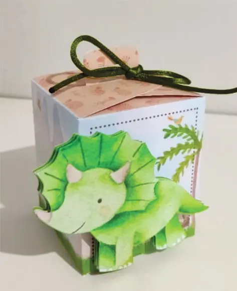 Kit Digital Dino Cut Aquarela
