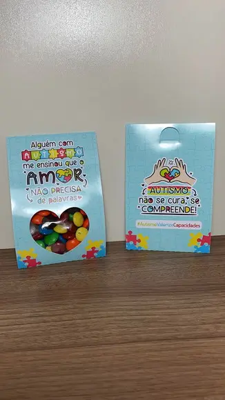 Kit Digital Mimos Conscientização do Autismo