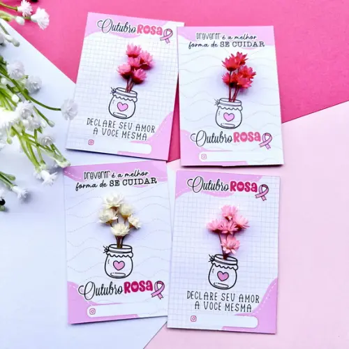 Kit Digital Mimos Outubro Rosa