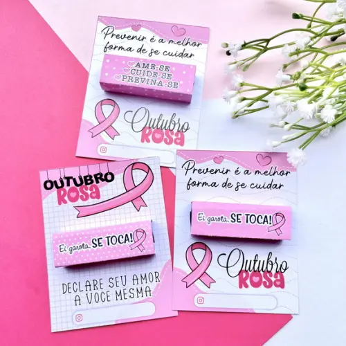 Kit Digital Mimos Outubro Rosa