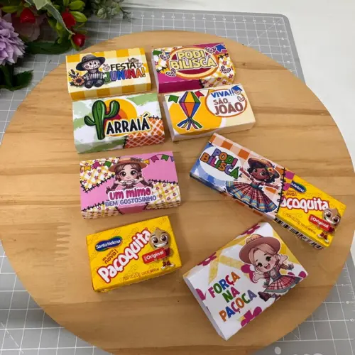 Kit Digital Mimos Sanfona Paçoquita Festa Junina