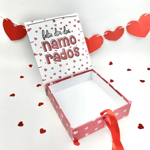 AQUIVO DIGITAL KIT CAIXA Caixas Cartonadas dia dos Namorados