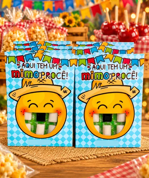 Arquivo Digital Porta Chiclete Pastilha Festa Junina