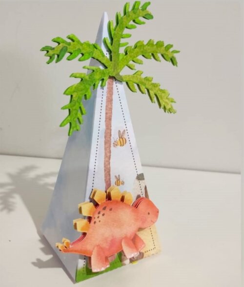 Kit Digital Dino Cut Aquarela