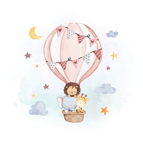 Arquivo Digital Elementos Safary baby cut PNG