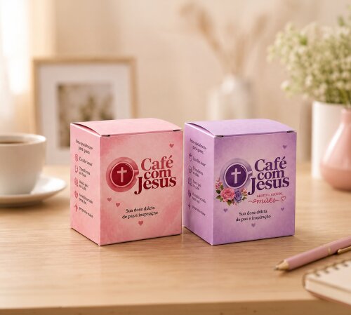 Arquivo Digital Kit café com Jesus