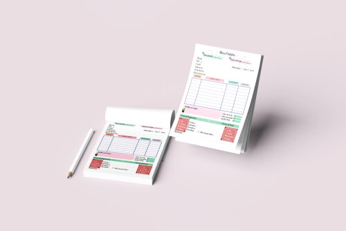 Arquivo Digital Bloco de Pedidos e Controle de Matéria Prima