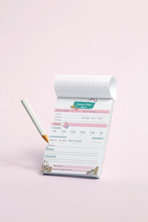 Arquivo Digital Bloco de Pedidos Páscoa