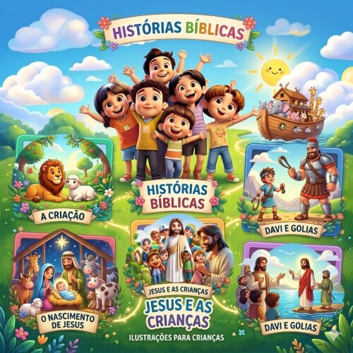 Arquivo Digital kit Histórias de Luz: Histórias Bíblicas Adapt