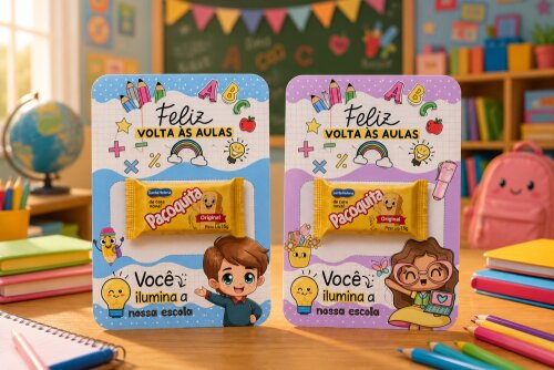 Arquivo Digital Card Paçoquita Volta as Aulas