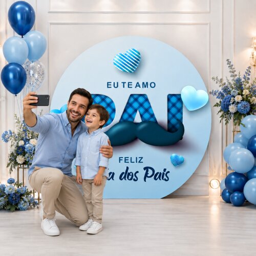Arquivo Digital Painel fotográfico Dia dos Pais