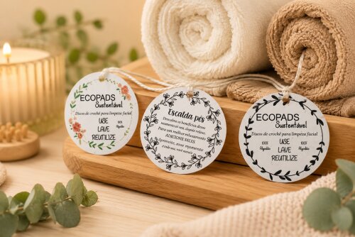 Aquivo Digital Arte Tag Acopads Escalda-pés