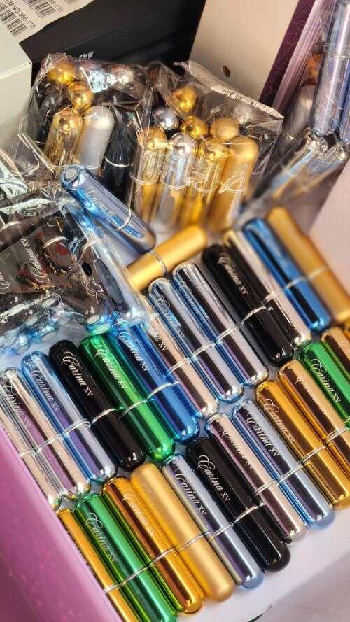 Porta Perfume Recarregável Personalizado - Lembrancinha Premium