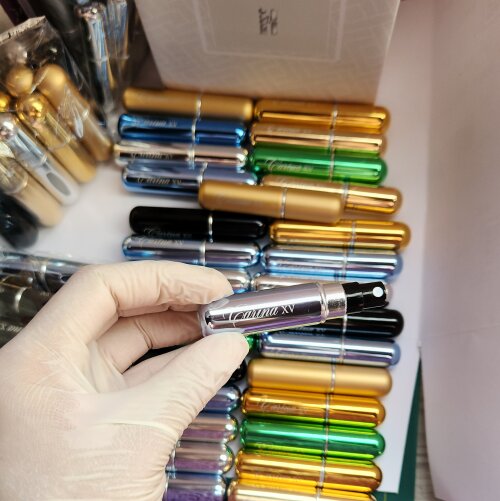 Porta Perfume Recarregável Personalizado - Lembrancinha Premium