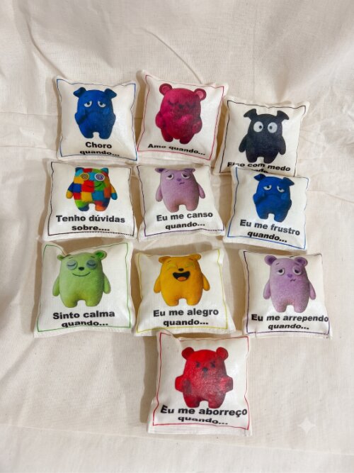 Saquinho das Emoções - Frases