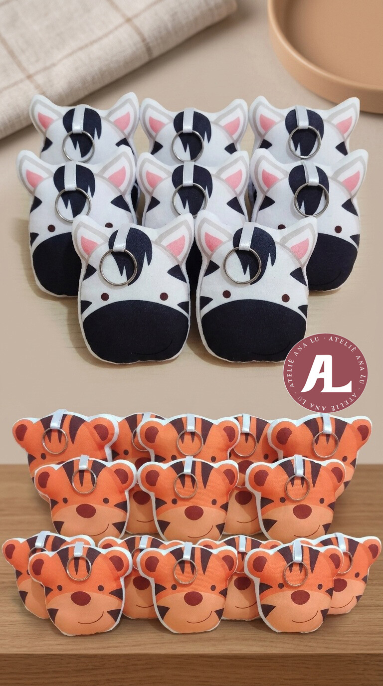 Chaveiro Contornado Personalizado Lembrancinha Aniversário