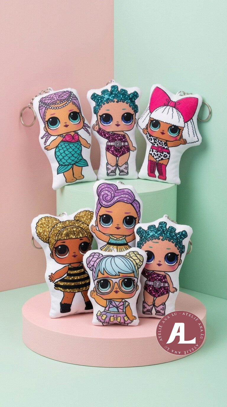 Chaveiro Contornado Personalizado Lembrancinha Aniversário