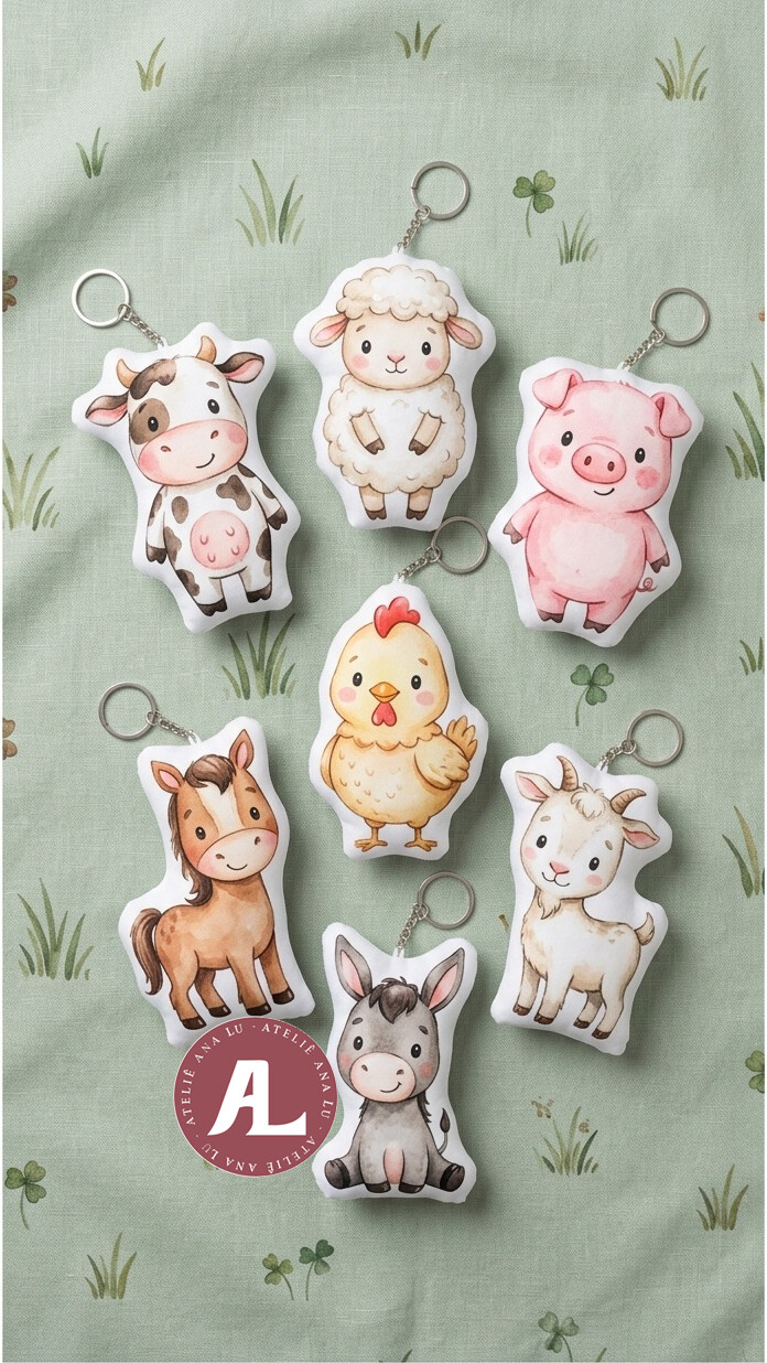 Chaveiro Contornado Personalizado Lembrancinha Aniversário