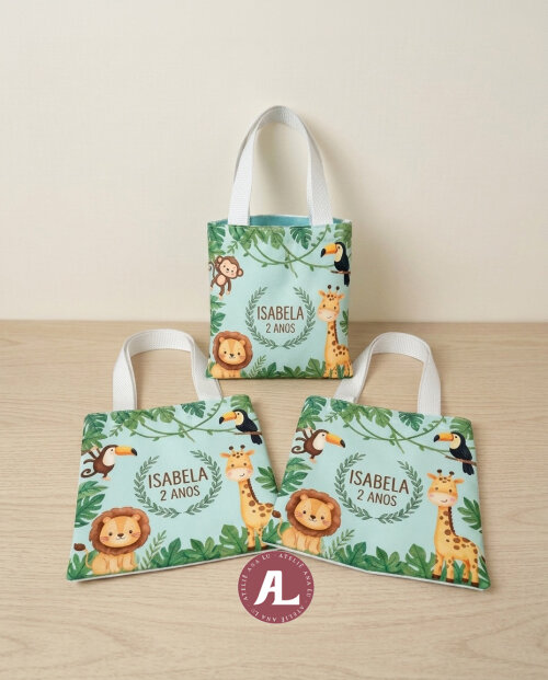 Ecobag Personalizada 20 x 25 para Lembrança de Aniversário