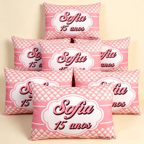 Almofada Retangular Personalizada 20x30 Lembrança Infantil