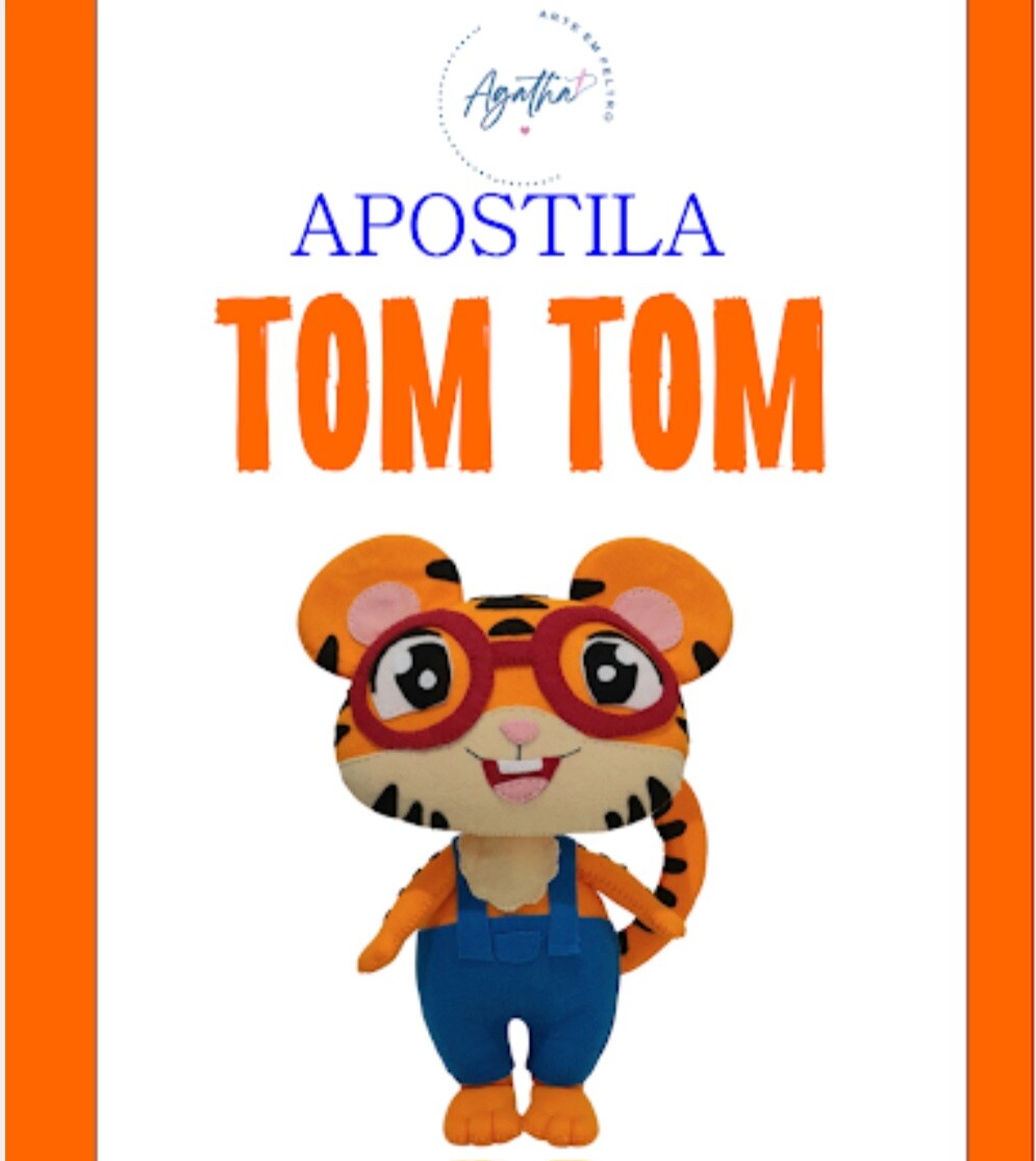 Apostila de  Moldes Mascote Tom Tom