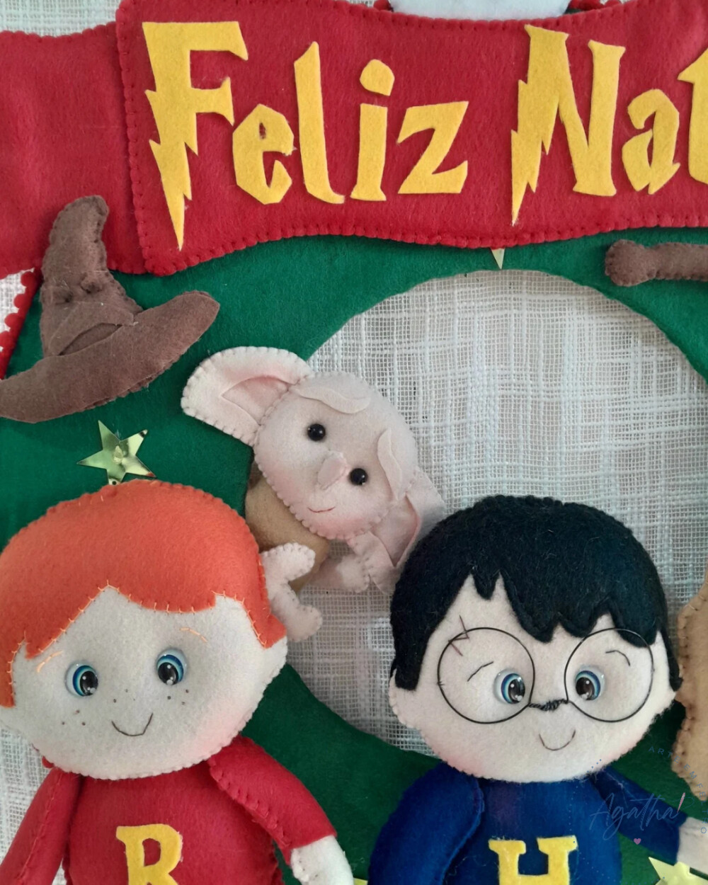 Guirlanda Natal Harry Potter