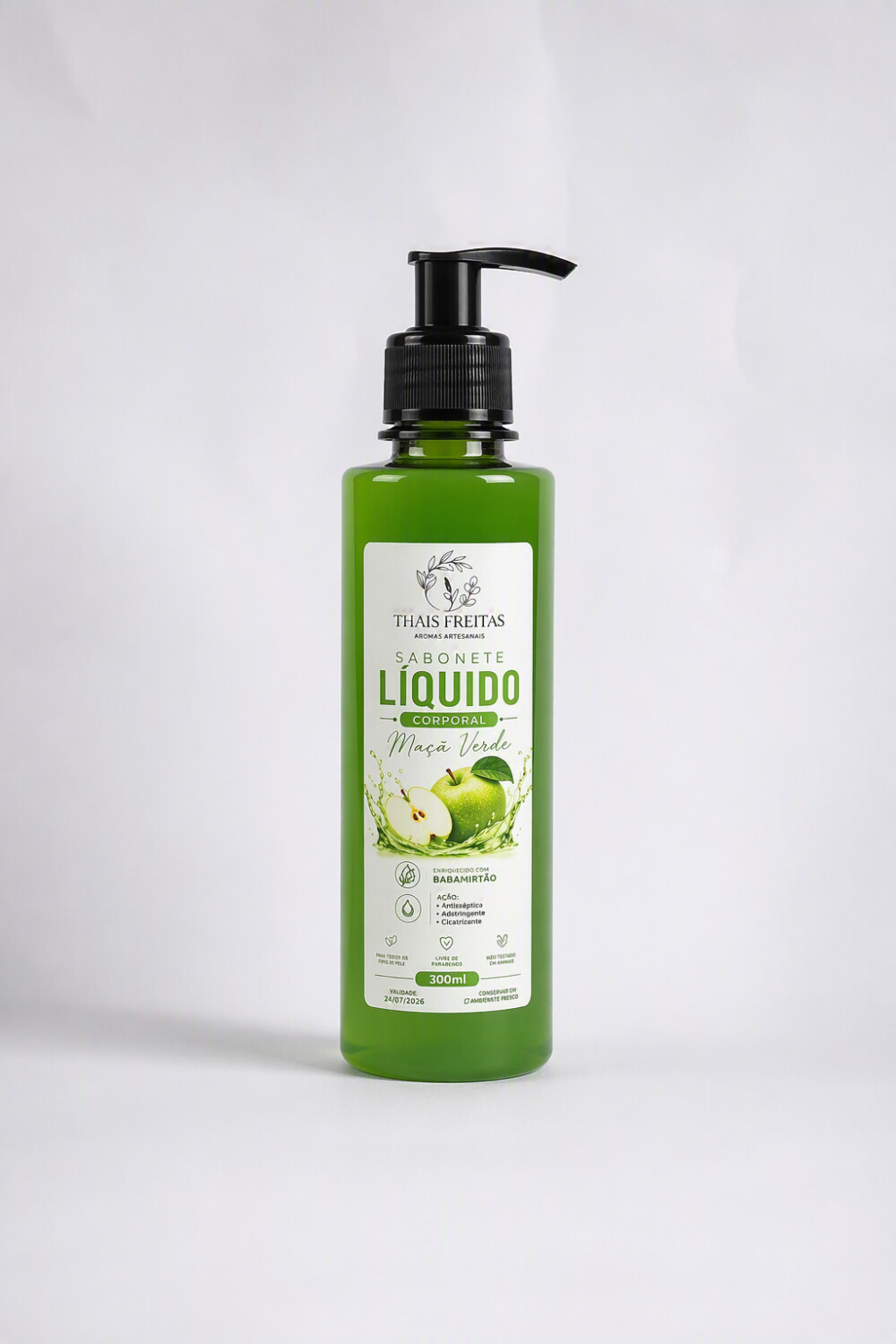 Sabonete Líquido - Maçã Verde 250ml
