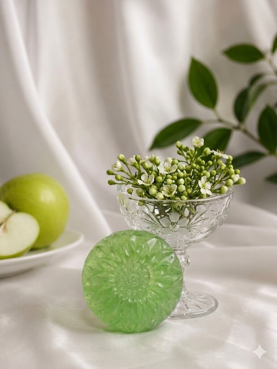 Sabonete Maçã Verde 100g - Hidrata e perfuma