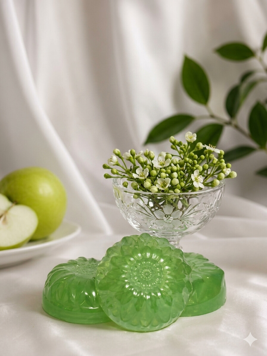 Sabonete Maçã Verde 100g - Hidrata e perfuma