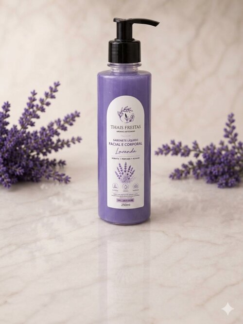 Sabonete Líquido - Lavanda Francesa 250ml -