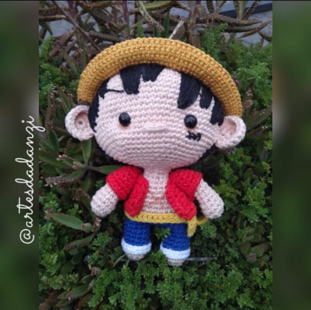 Luffy Amigurumi