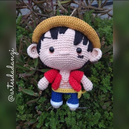Luffy Amigurumi