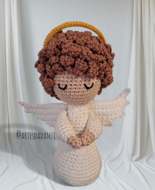 Anjo amigurumi