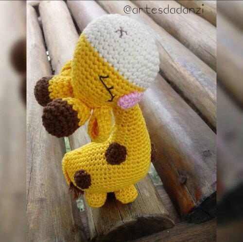Girafa Amigurumi