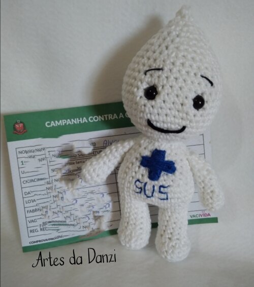 Zé Gotinha Amigurumi