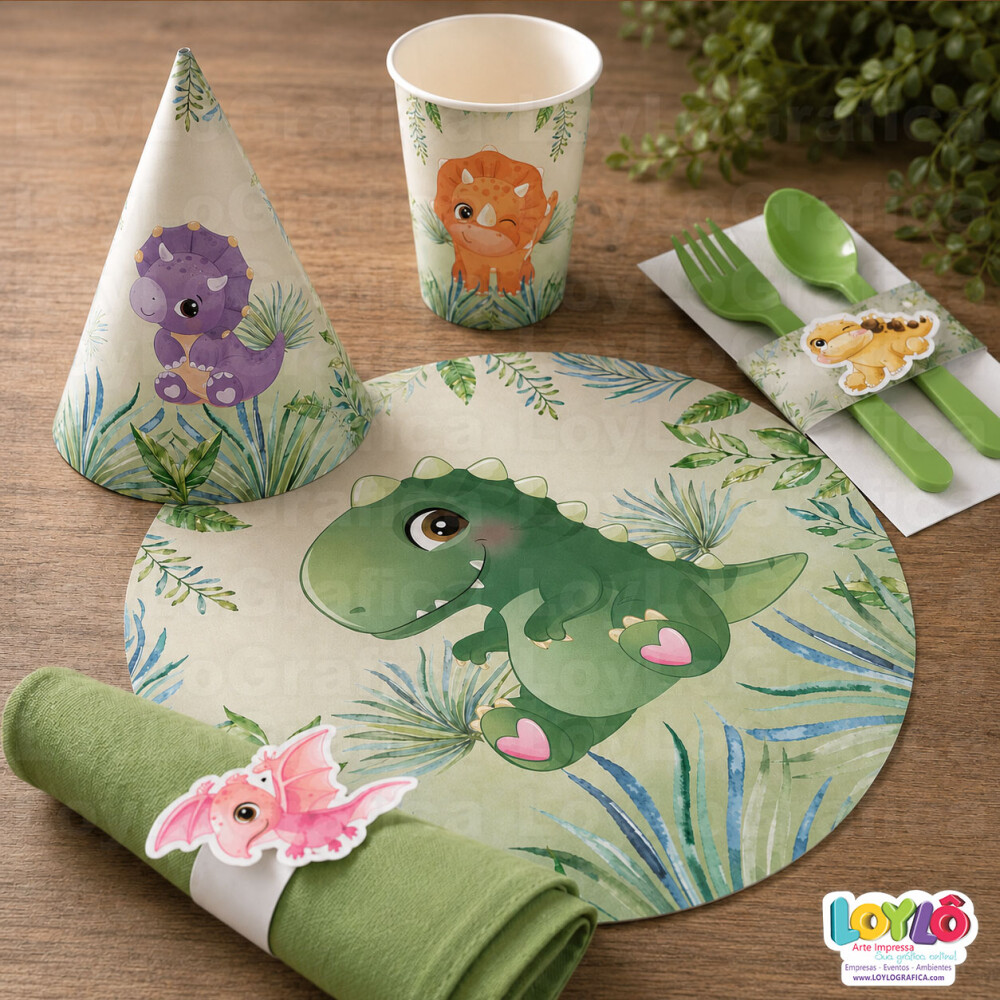 Sousplat personalizado até 32cm Kit  5 produtos mesa posta resis