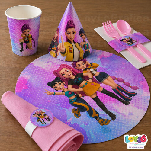 Sousplat personalizado até 32cm Kit  5 produtos mesa posta resis