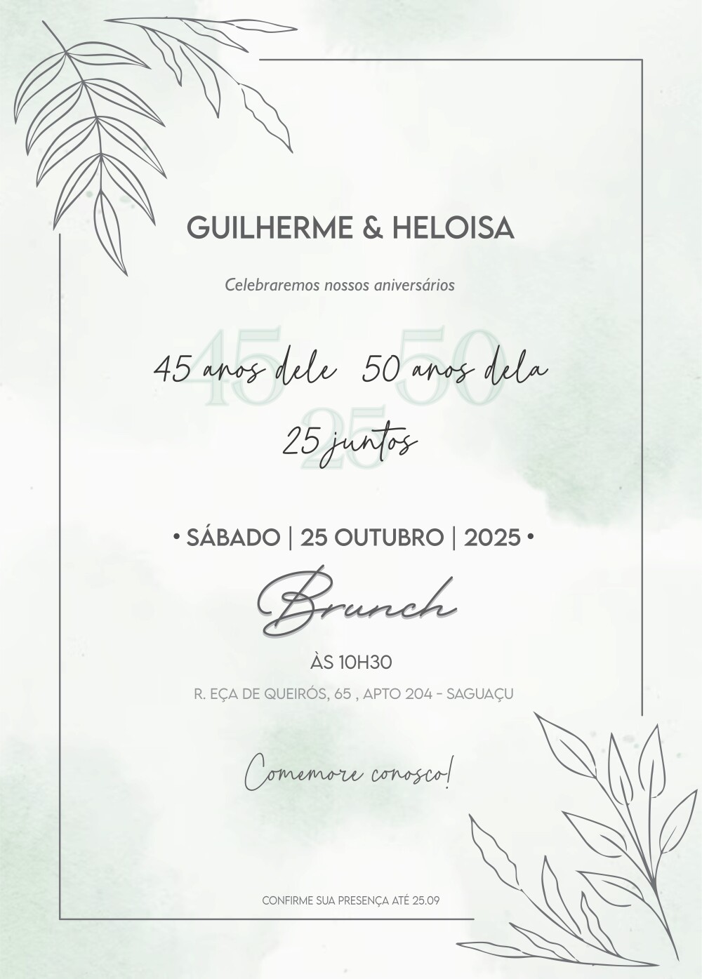 Convite Digital Personalizado