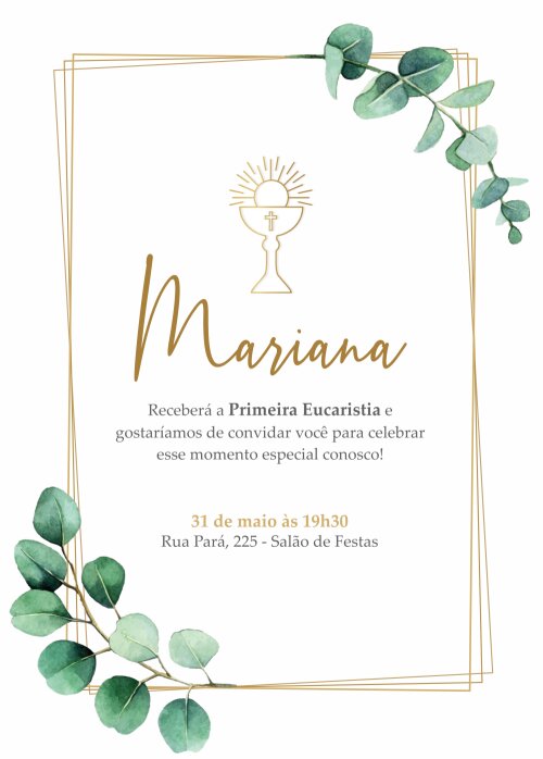 Convite Digital Personalizado