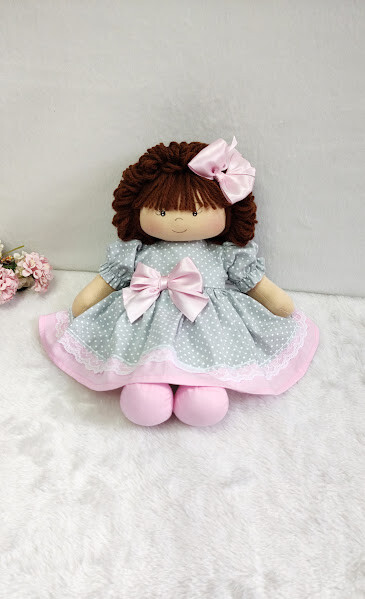 Boneca de pano 30 cm