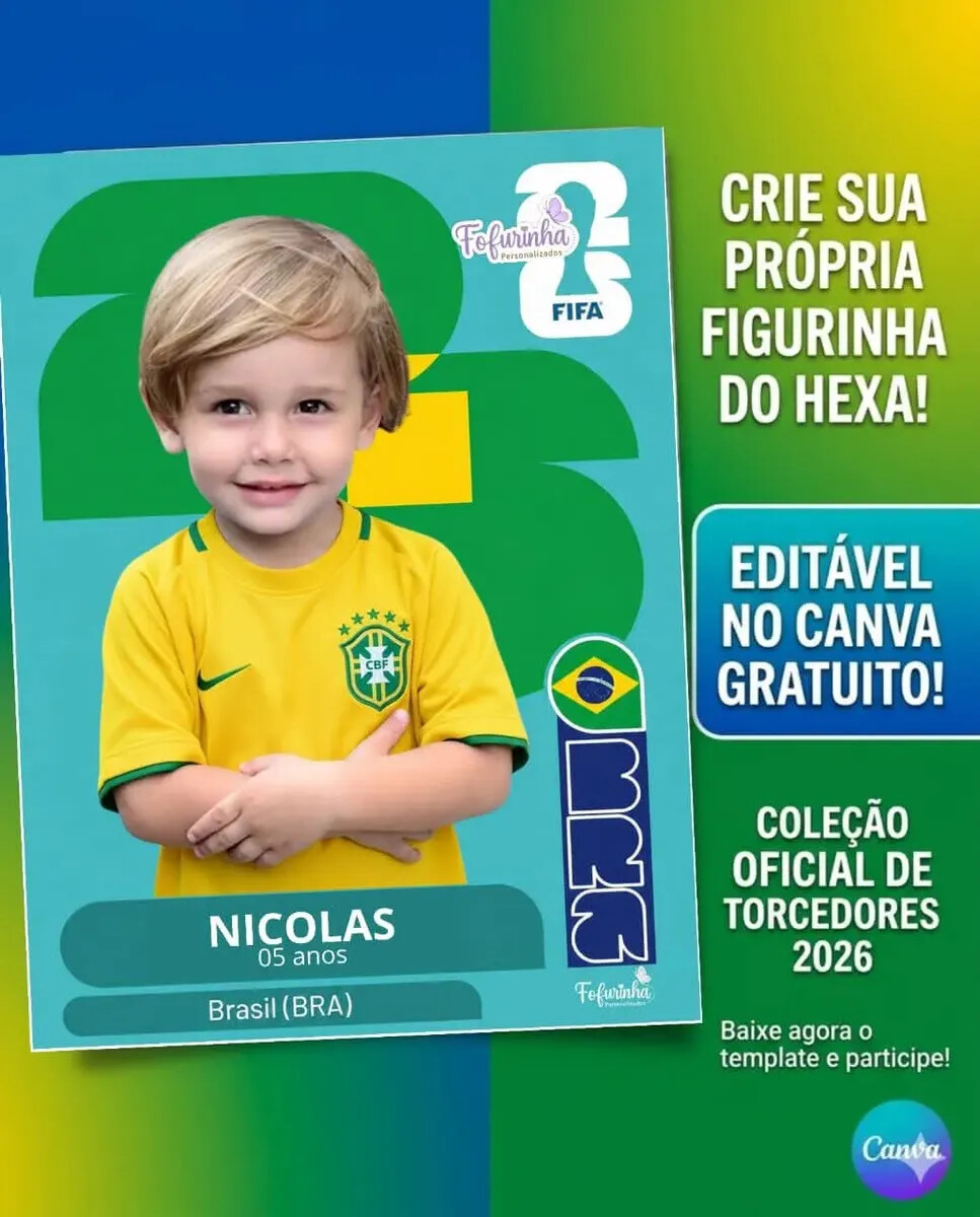 Arquivo Digital Editavel Crie A Sua Própria Figurinha